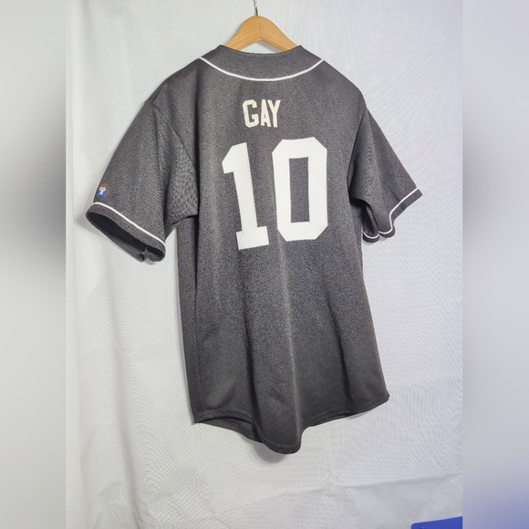 Teamwork New York Yankees Size M Black Jersey # 10 Gay True Vintage - Picture 4 of 6